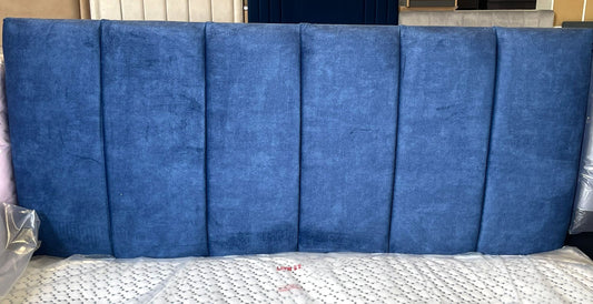 Blue headboard coniston fabric