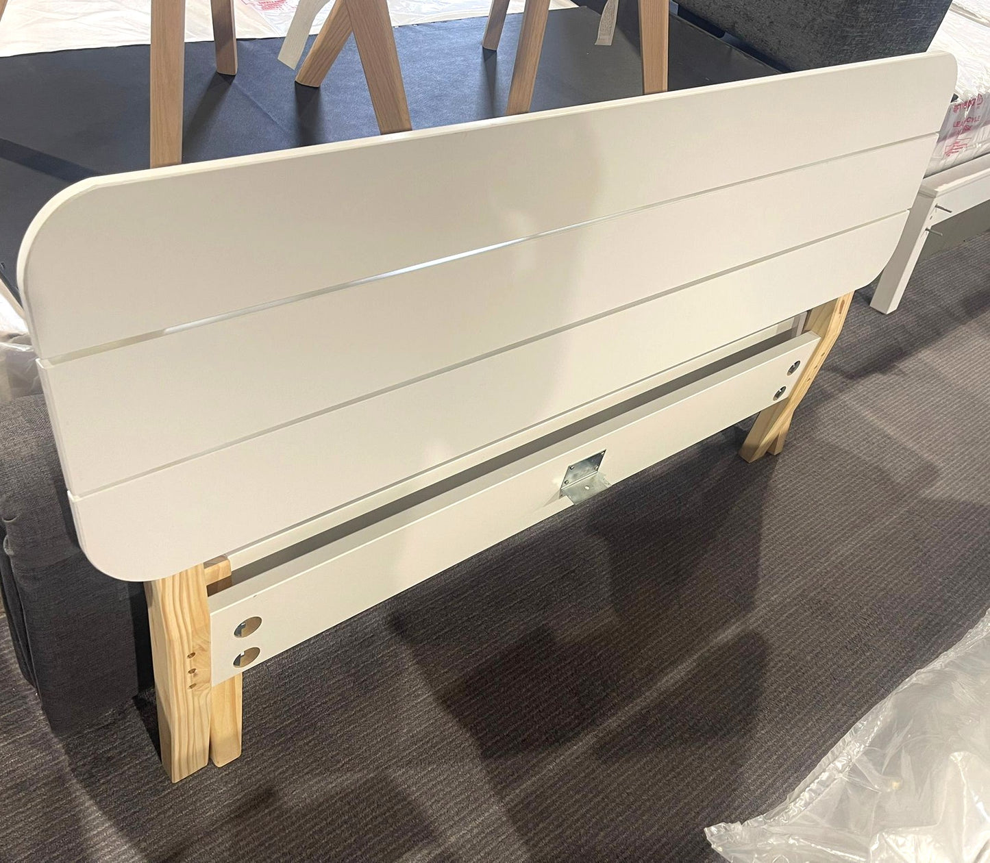 Habitat Hanna Small Double Wooden Bed Frame - White