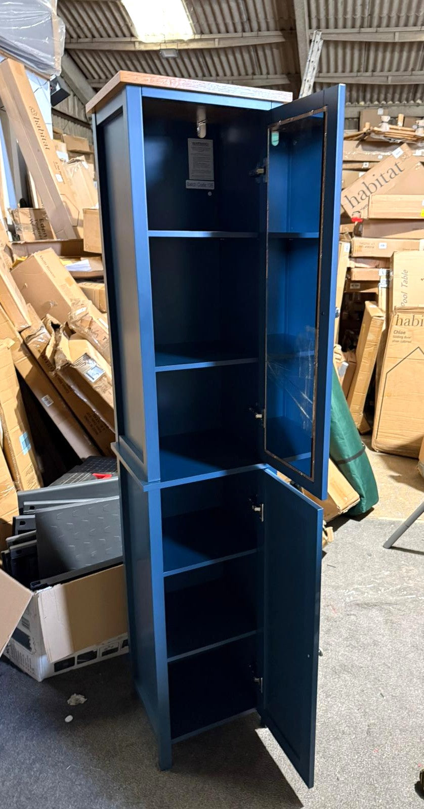 Assembled Livingston Tallboy - Blue