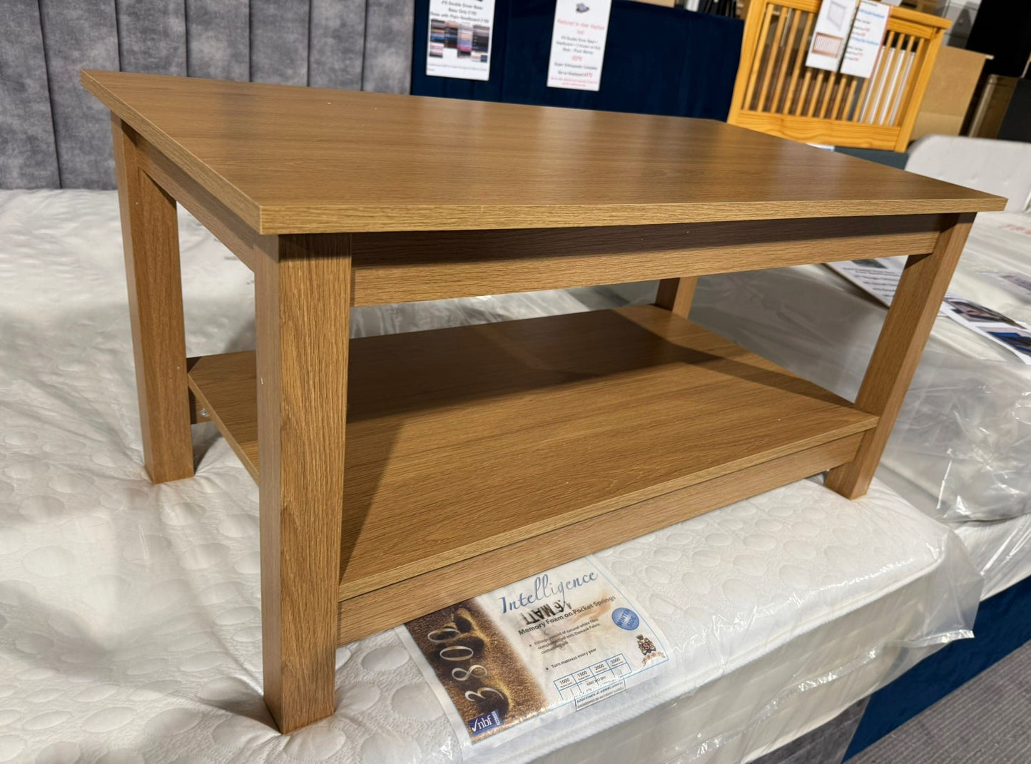 Assembled Malibu Coffee Table - Natural