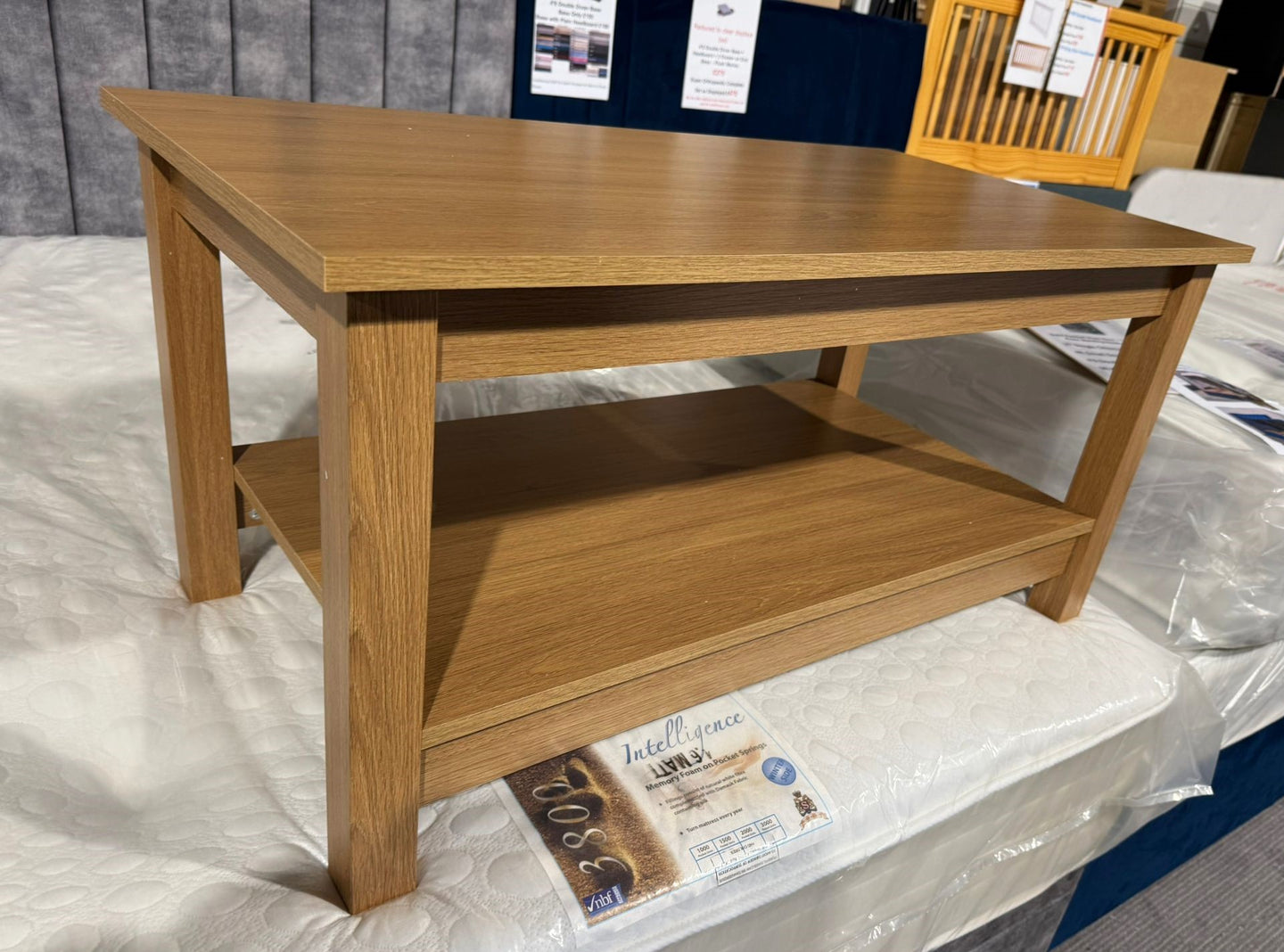 Assembled Malibu Coffee Table - Natural