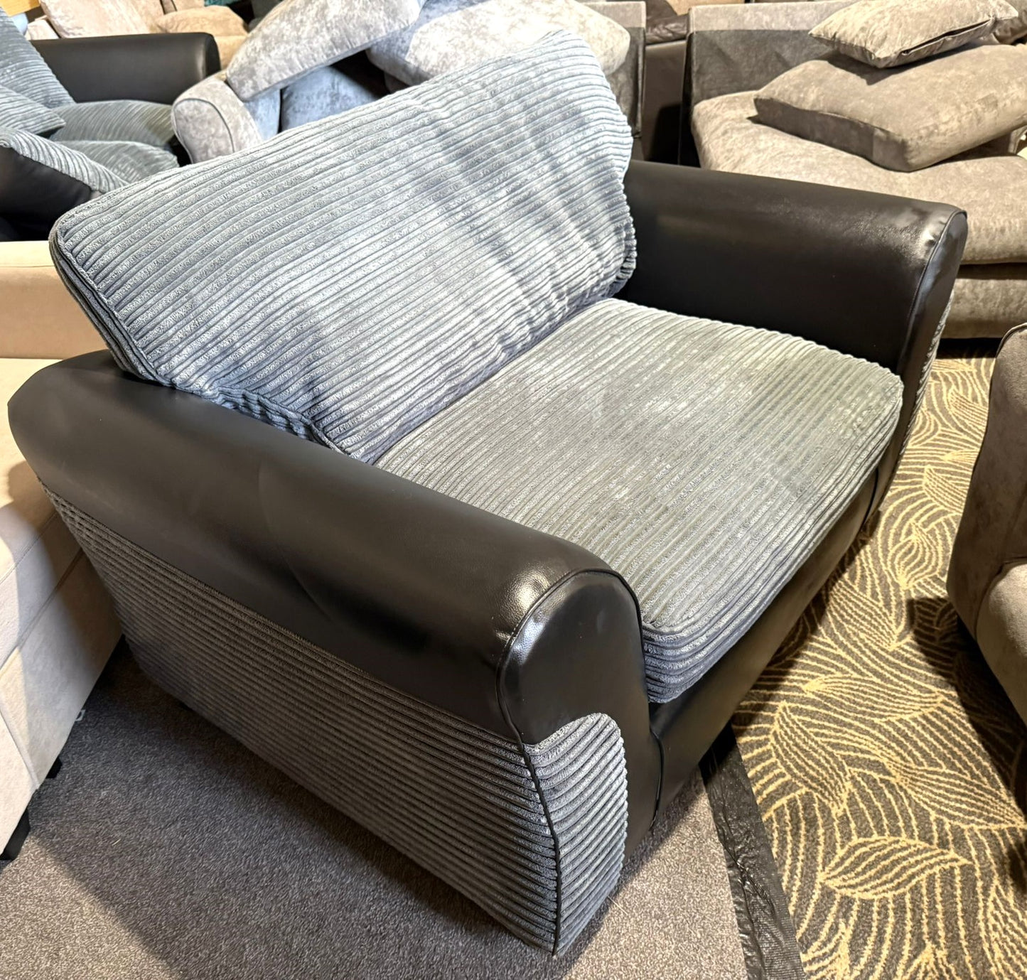 Harry Cuddle Chair - Charcoal