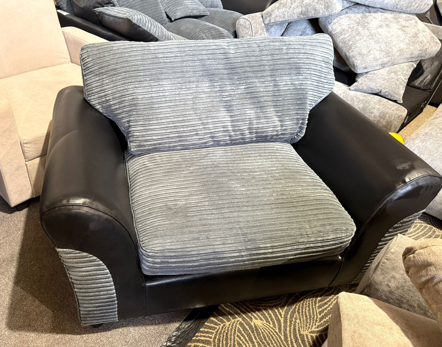 Harry Cuddle Chair - Charcoal