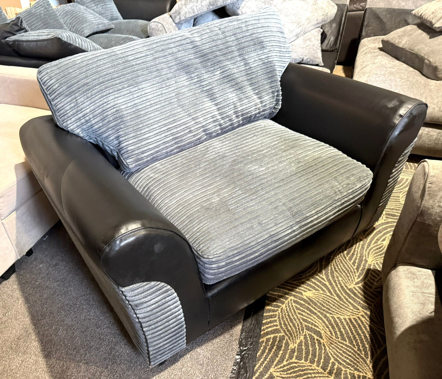 Harry Cuddle Chair - Charcoal