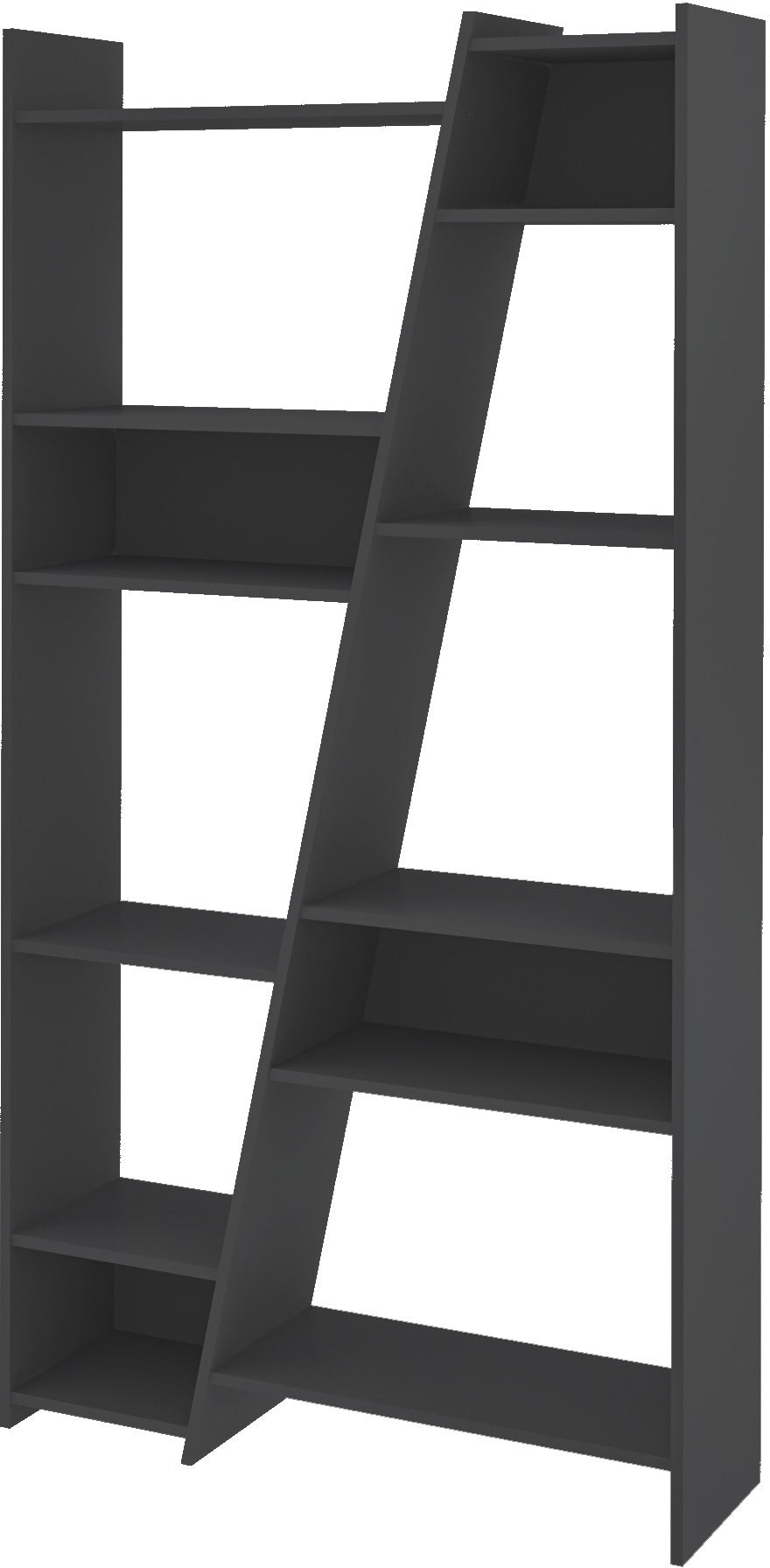 Tall Bookcase - Grey