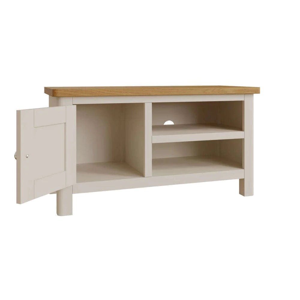 Assembled TV Unit - Color: Truffle