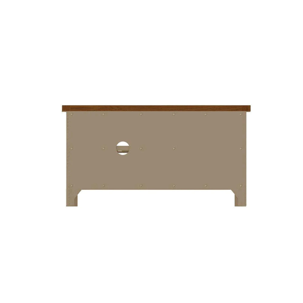 Assembled TV Unit - Color: Truffle