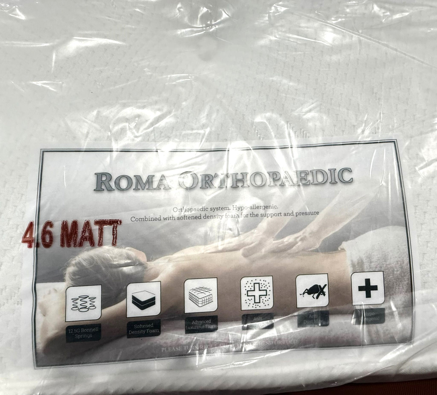 Roma Double Mattress - Medium