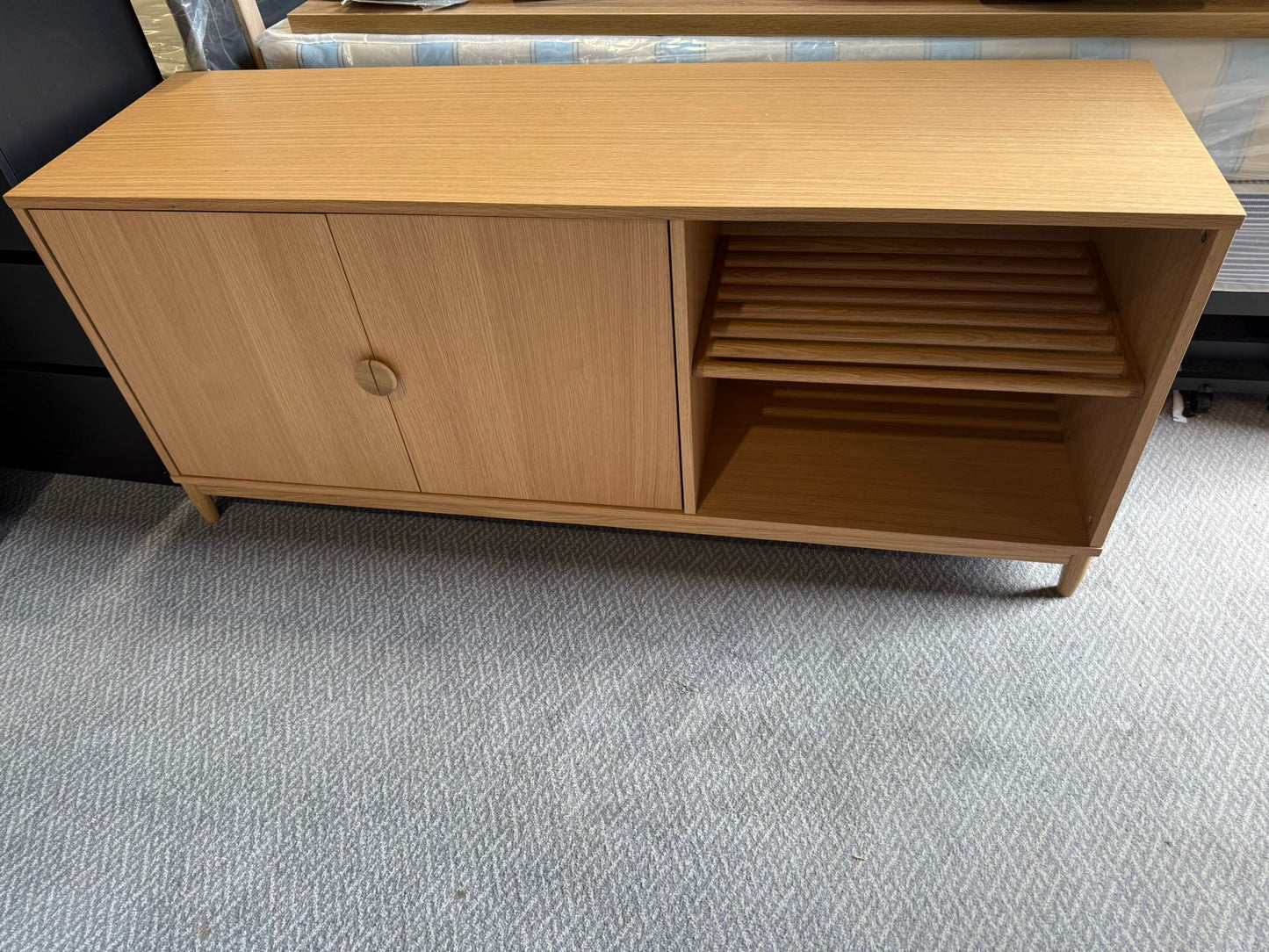 Assembled Habitat Cornelia 2 Door Oak Sideboard - Natural