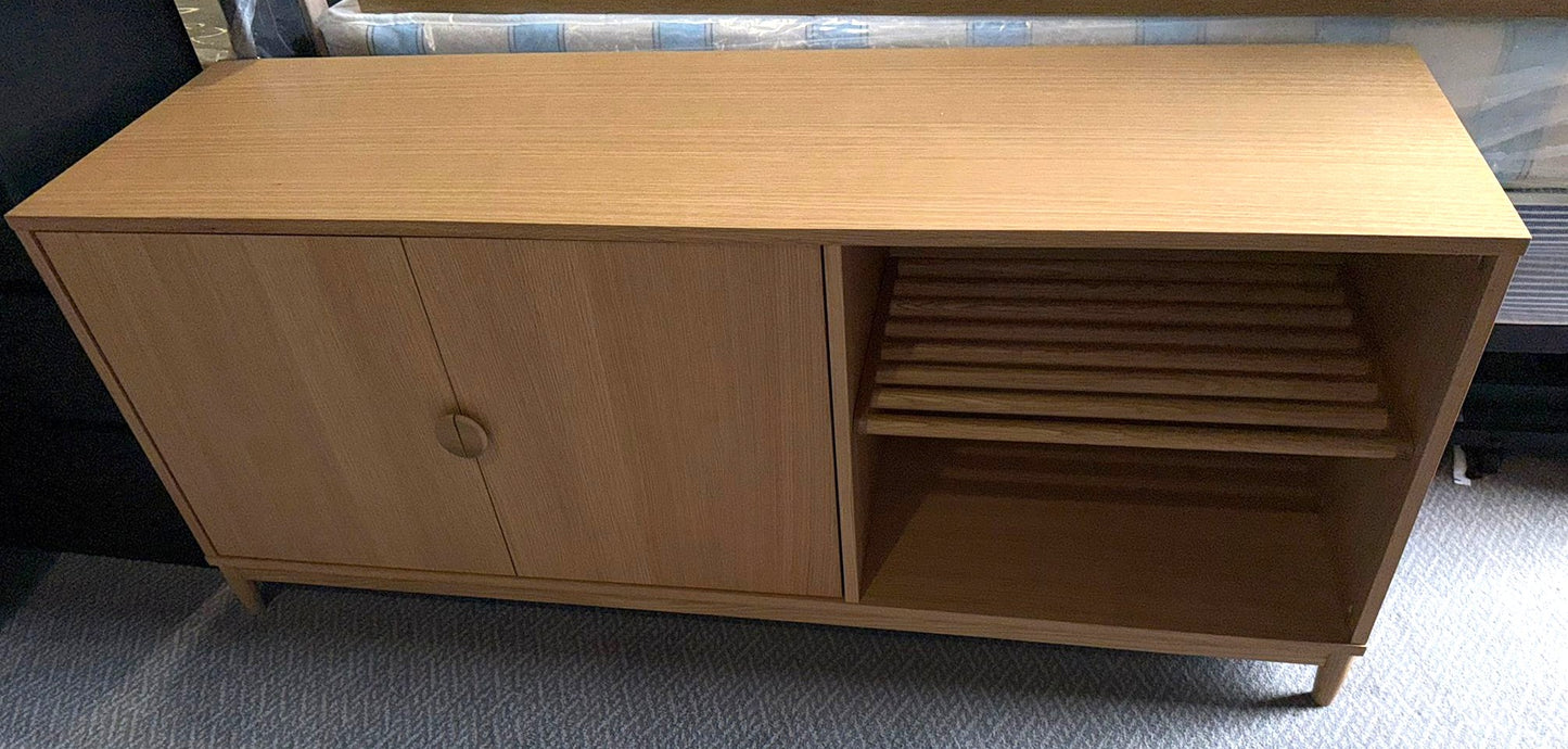 Assembled Habitat Cornelia 2 Door Oak Sideboard - Natural