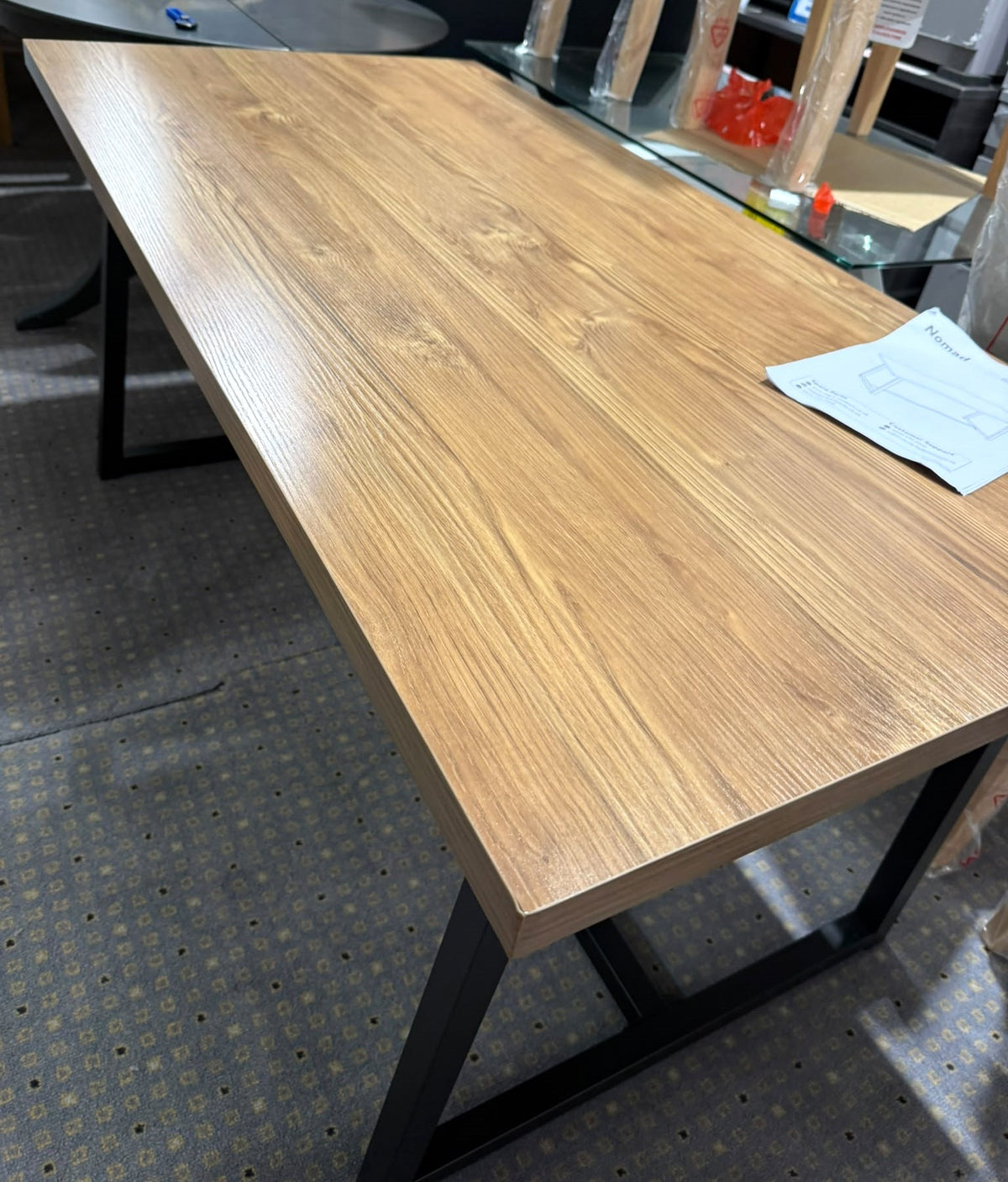Assembled Habitat Nomad 160cm Dining Table - Natural (minor damage)