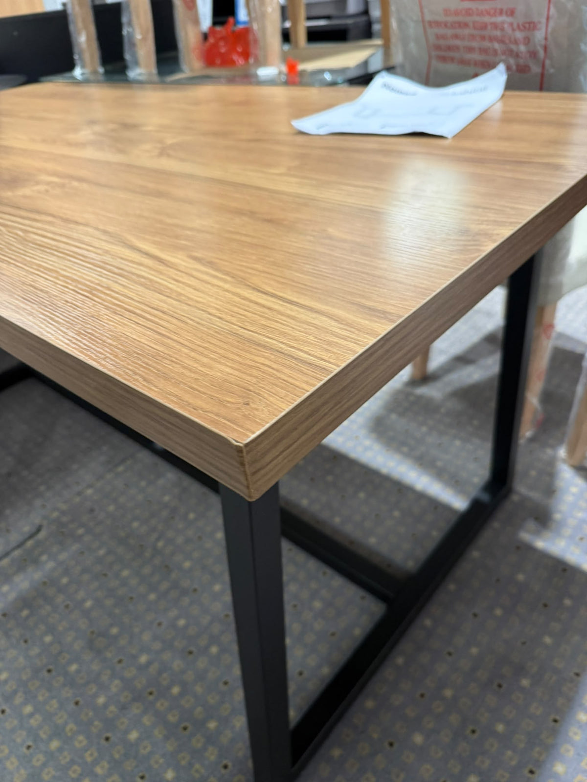 Assembled Habitat Nomad 160cm Dining Table - Natural (minor damage)