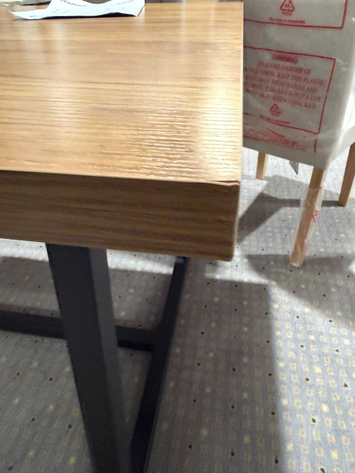 Assembled Habitat Nomad 160cm Dining Table - Natural (minor damage)