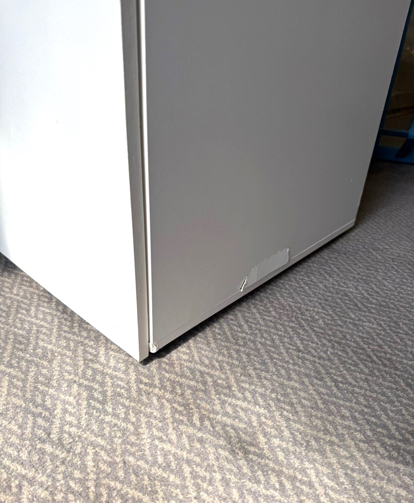Assembled Habitat Atlas 1 Door Tall Wardrobe - White (damage)