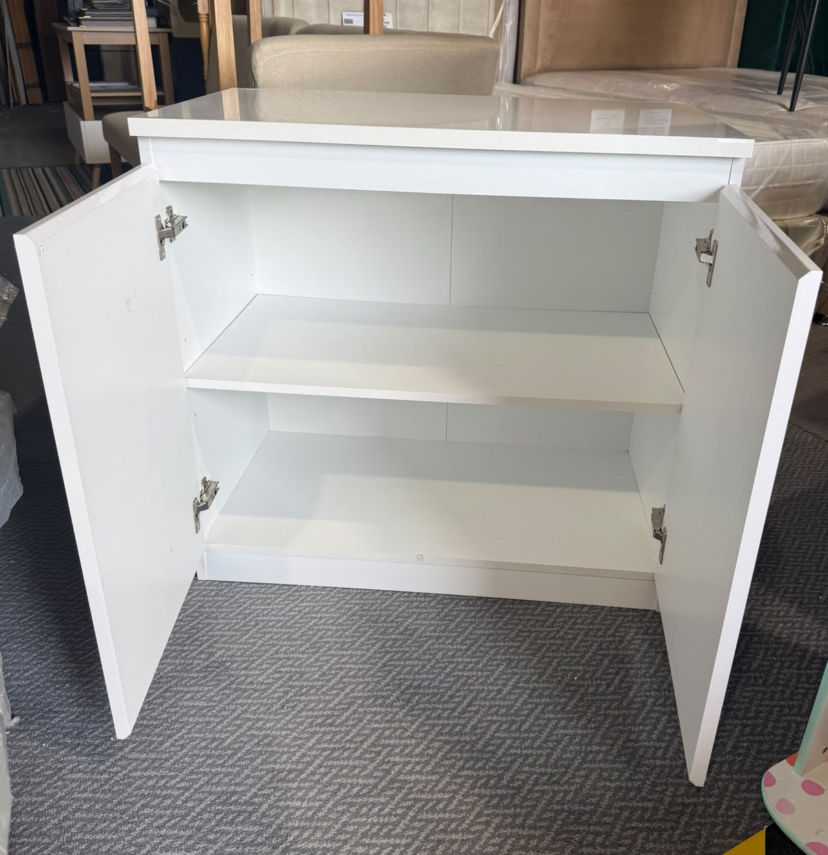 Assembled Habitat Jenson 2 Door Sideboard - White