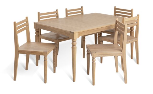 Habitat Barnwell Oak Dining Table