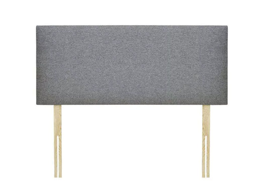 Double Plain Headboard - Grey