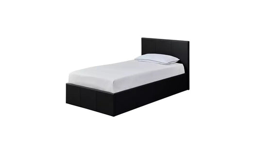 Lavendon Single End Opening Ottoman Bed Frame - Black