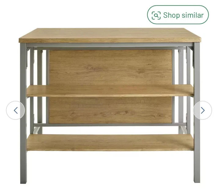 Darien Grey Bar Table & 2 Stools