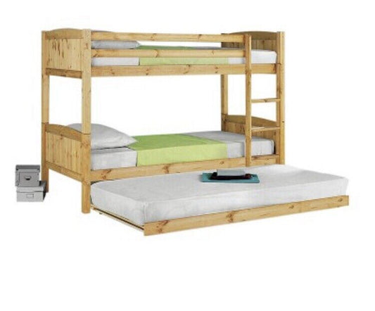 Detachable Bunk Pine Trundle Part Only