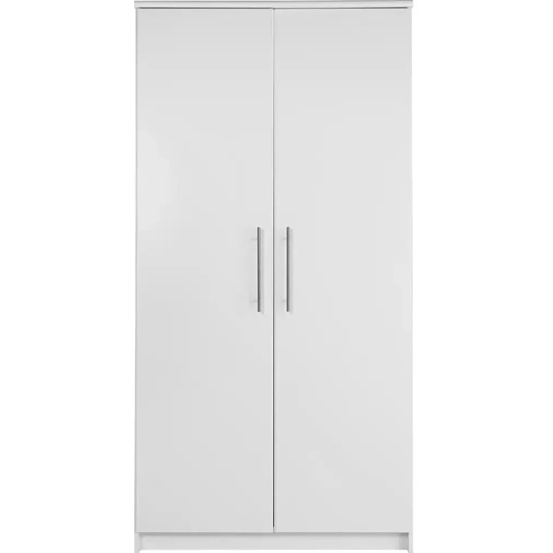 Normandy 2 Door Wardrobe - White