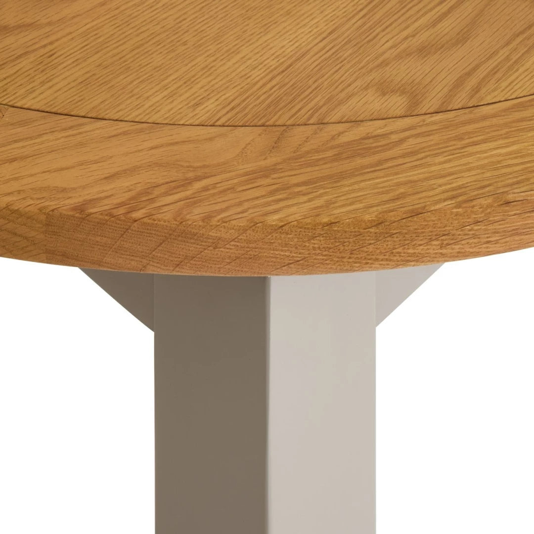 Ashwell Extending 4-6 Seater Dining Table - Grey | Expandable Family Dining