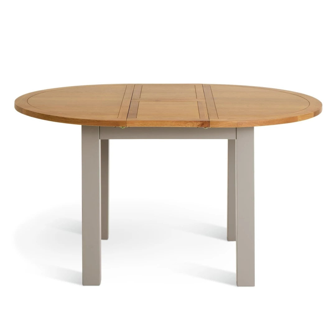 Ashwell Extending 4-6 Seater Dining Table - Grey | Expandable Family Dining
